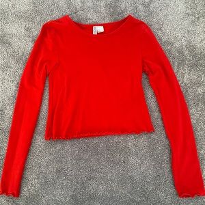 Red long sleeve